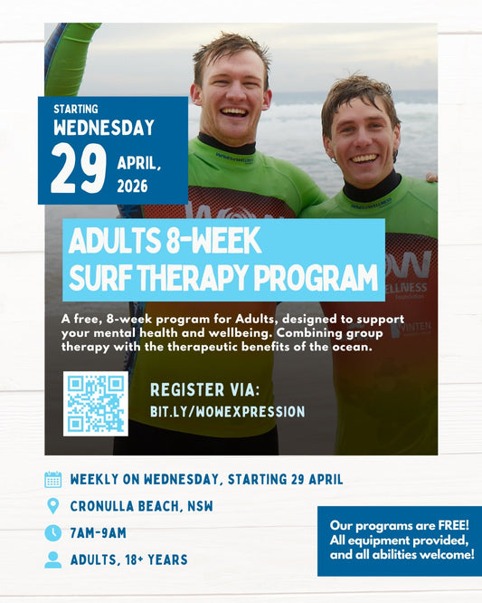Boost Your Wellbeing: Join Our 8-Week Adult Surf Therapy Program in Cronulla