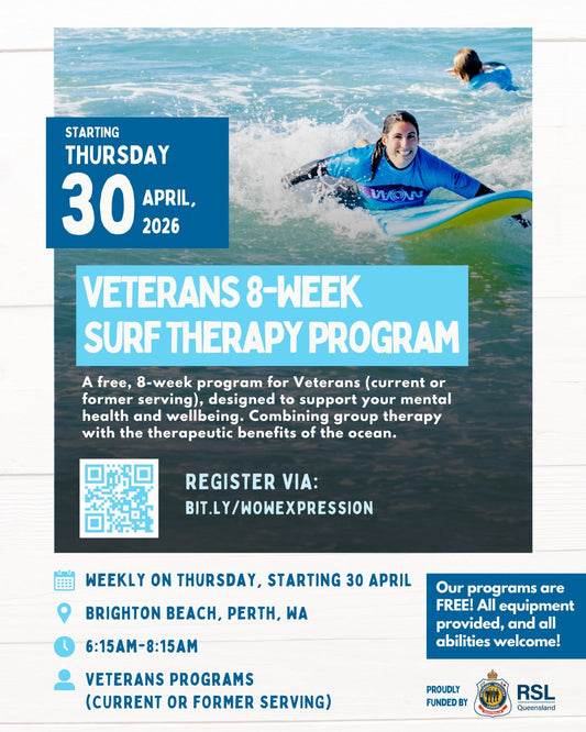 Surf Therapy for Veterans: New 8-Week Program Launching in Perth