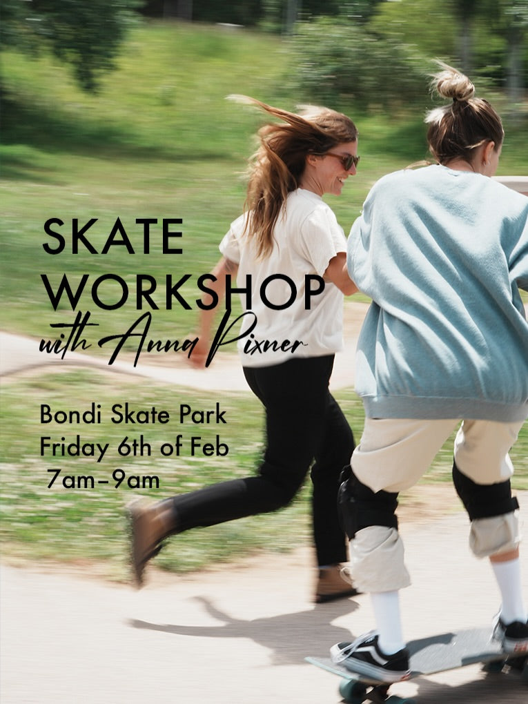 Surf Skate Clinic with Anna Pixner, Bondi Beach