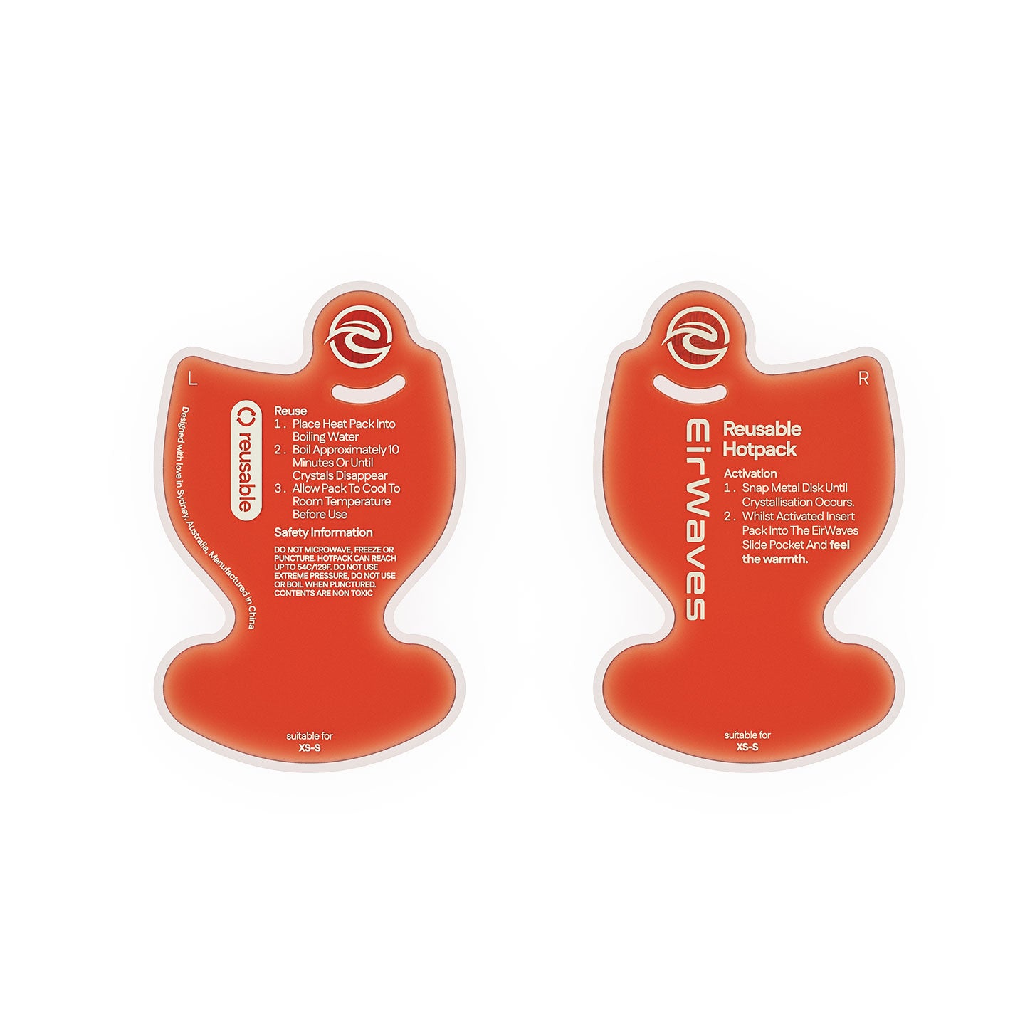 EirWaves Heated Slides + Hot Pack Set